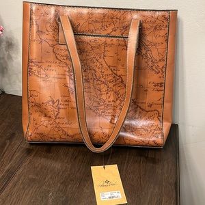 Patricia Nash Viana Tote Signature Map